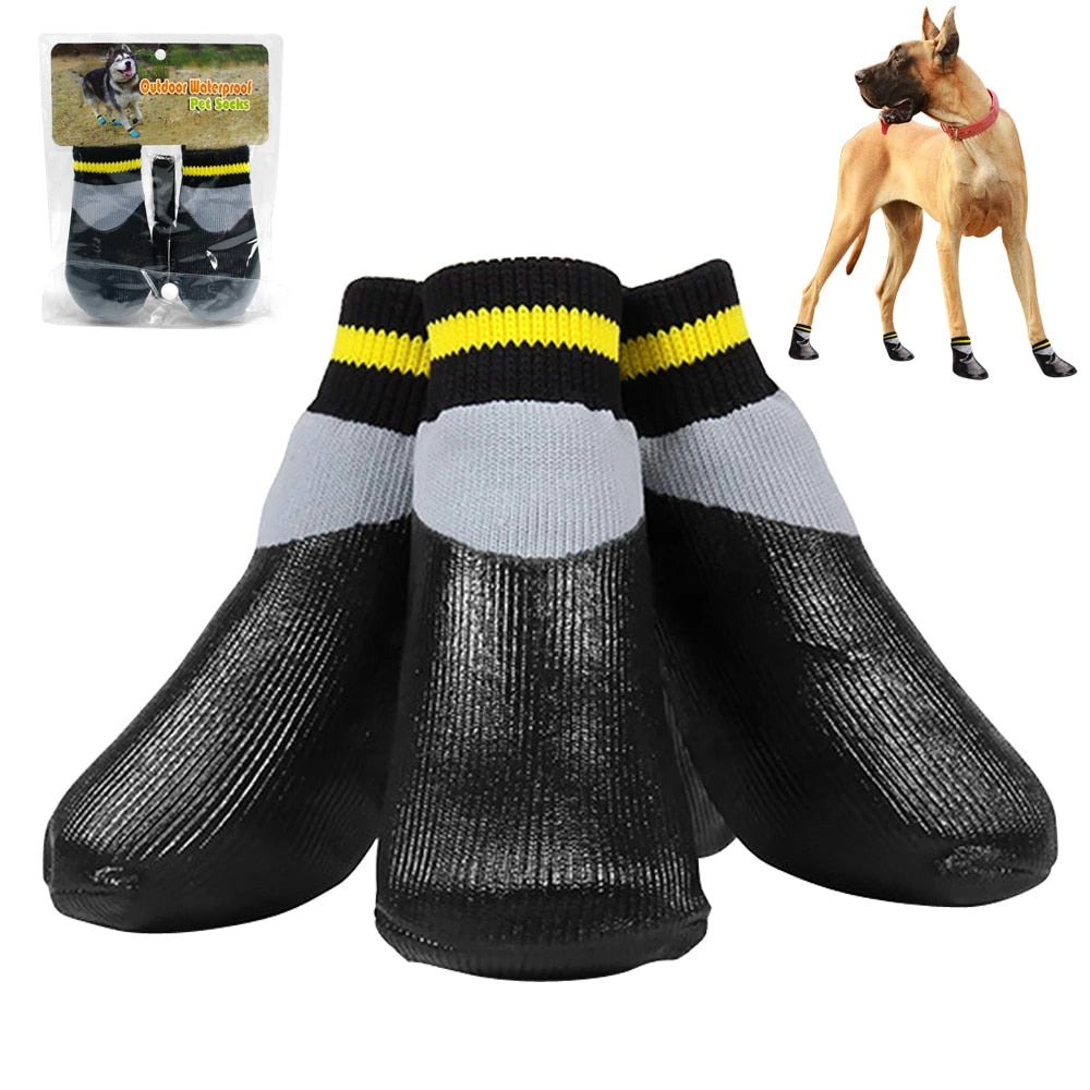 WagShoe Outdoor Dog Booties Non Slip Rubberized