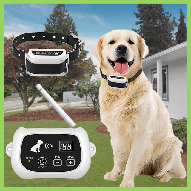 WagFence 3 in 1 Wireless Dog Fence Invisible Training System Water Winkflo