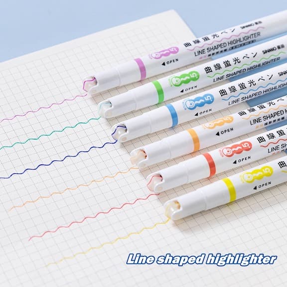 Kurvy™ - Curve Highlighter Pen