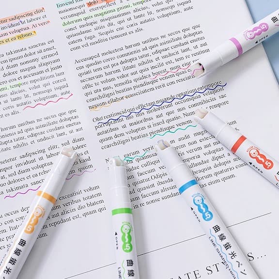 Kurvy™ - Curve Highlighter Pen