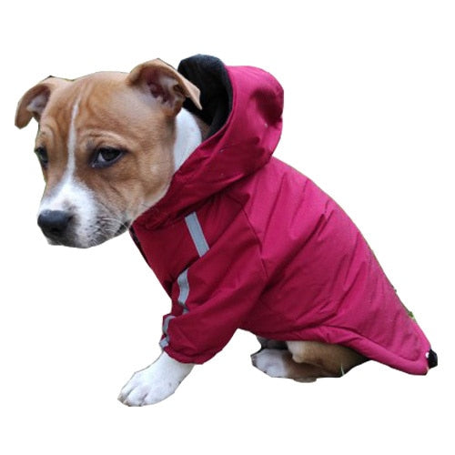 TheDogFace™ - Warm Fleece Jacket for Dogs (Reflective)"