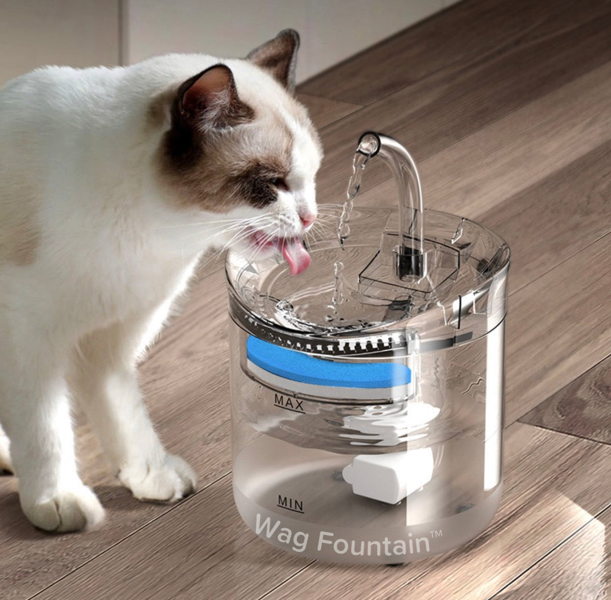 WagFountain™ - Original Automatic Cat Drinking Water Fountain (Large)