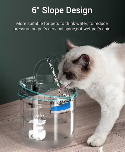 WagFountain™ - Original Automatic Cat Drinking Water Fountain (Large)